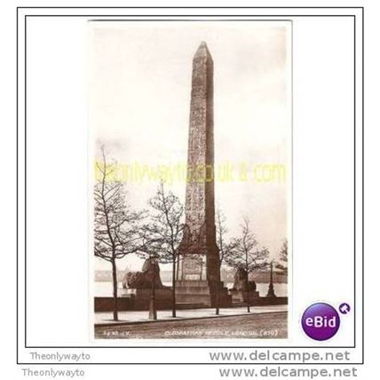 CLEOPATRA'S NEEDLE, LONDON (870), Postcard