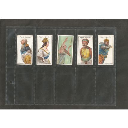 Original Vintage Cigarette Cards Full Set of 25 Ships Figureheads from 1912