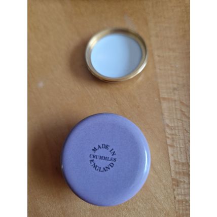 Vintage Pansy Pill Box by Crummles