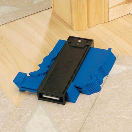PLASTIC PROFILE CONTOUR GAUGE Decorating Edge Floor/Tile/Skirting Board Template