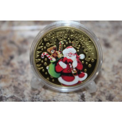 merry christmas coin toy