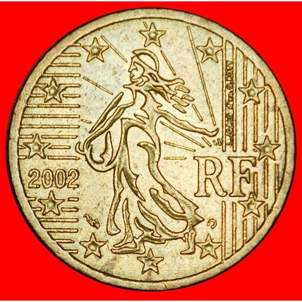Ⰶ SOWER ERROR (1999-2006): FRANCE★50 CENTS 2002 NORDIC GOLD★LOW START★NO RESERVE