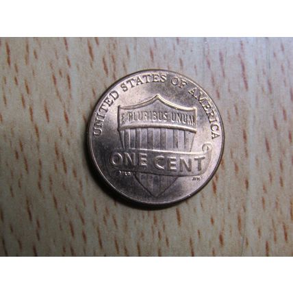 2020d USA 1 Cent Lincoln Memorial Coin