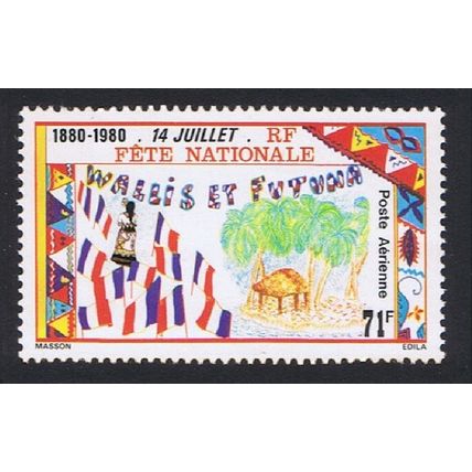 Wallis and Futuna National Day 1980 MNH SG#355 Sc#C101