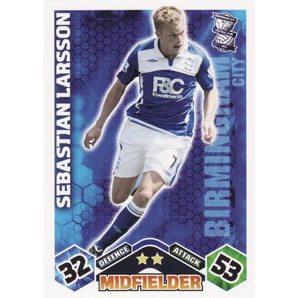 Match Attax 2009/2010 Sebastian Larsson Birmingham City