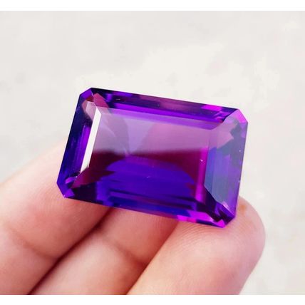 Vibrant 51.0 Ct Natural Amethyst Gemstone Perfect for Crafting Unique Jewelry