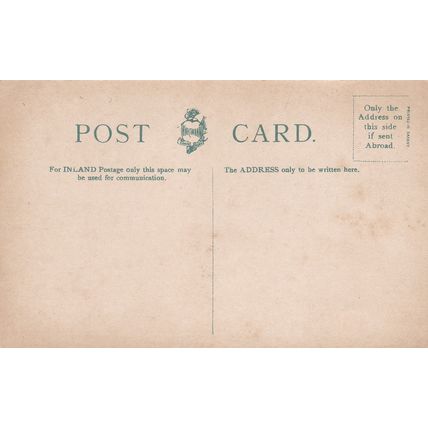 ED 368 LEEDS -KIRKSTALL ABBEY.MOONLIGHT . PRINTED POSTCARD