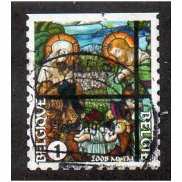 BEL 2008 (54c) (S/A) 'CHRISTMAS' FINE USED (EBID10484)