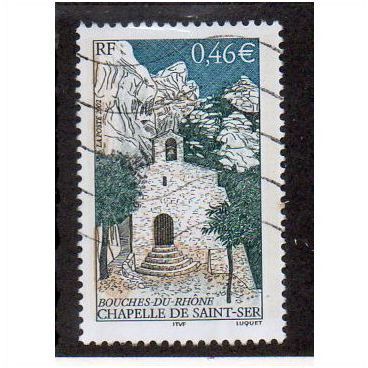 FRA 2002 46c 'SAINT SER CHAPEL' FINE USED (EBID20353)