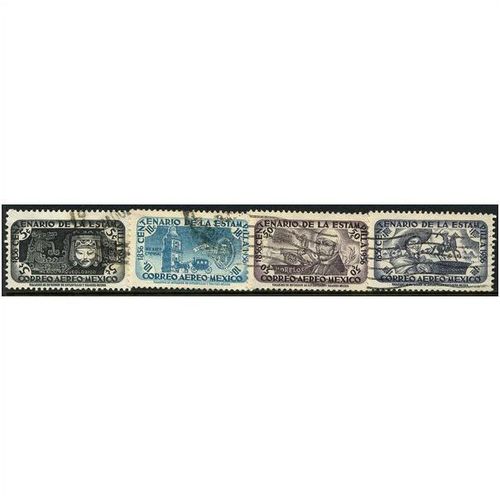 1956 4 different values - #316 fine used (o)