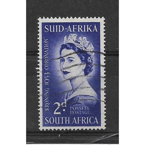 SouthAfrica.1953 Coronation stamp.Fine Used.Aug19