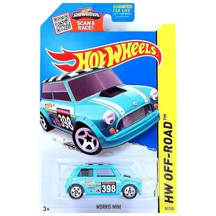 Hot Wheels - Morris Mini: HW Off Road 2015 - Road Rally #80/250 *Blue Edition*