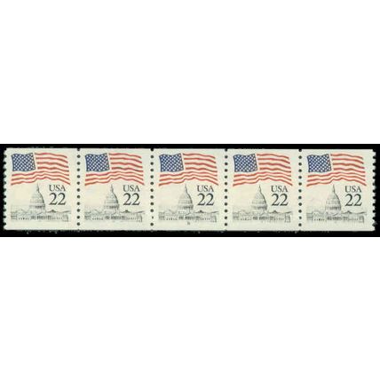 2115a 22c U.S. Flag Very Fine MNH PNC 8/5 P0333