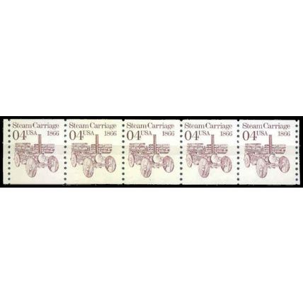 2451 4c Steam Carriage Fine MNH Dry Gum PNC 1/5 P0789