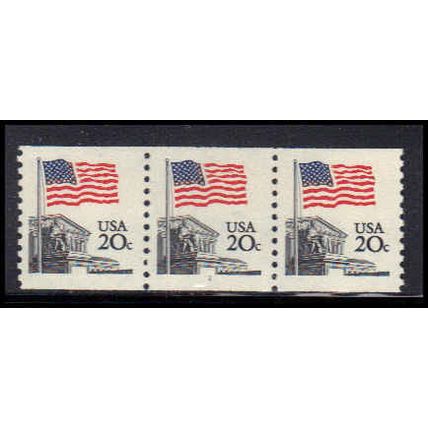 1895 20c U.S. Flag Very Fine MNH SG PNC 1/3 PA2203