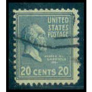 Used 825 20c James Garfield Average Plus M08058