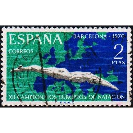 Spain. 1970 2p S.G.2047 Used
