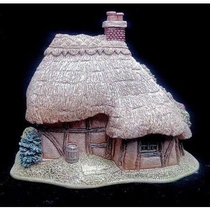 Lilliput Lane Boxwood Cottage Thatched Vintage Ornament