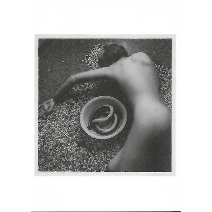 Woodman, Francesca - from Eel Series Venice 1978 gelatin print - art postcard