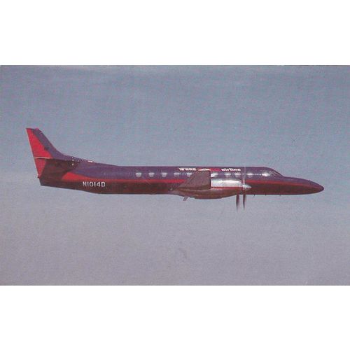 Trans Central Airlines Metro Liner III Aircraft Postcard (A25003)