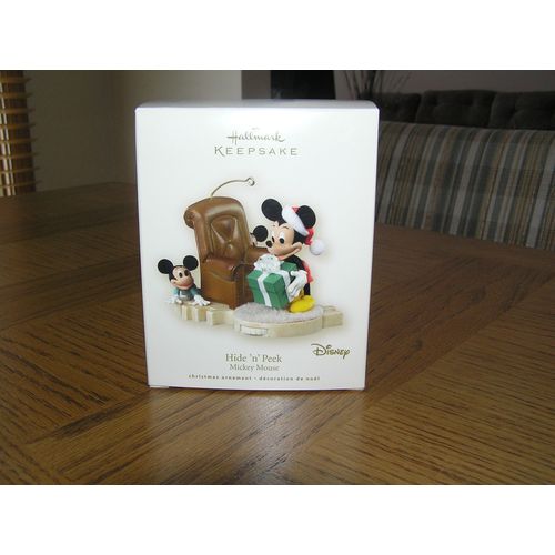Disney Mickey Mouse 'Hide 'n' Peek' Hallmark Keepsake
