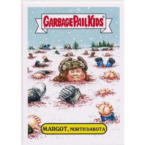 2016 GPK Prime Slime Trashy TV Crime TV Series #3a Margot, North Dakota