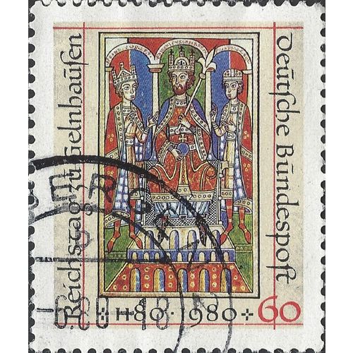 GERMANY, Imperial Diet of Gelnhausen, red 1980, 60pf