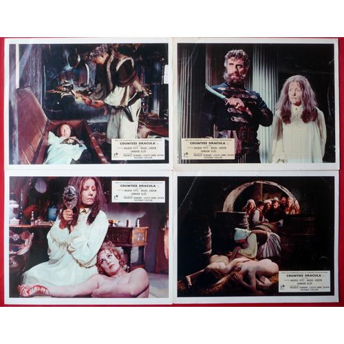 COUNTESS DRACULA (1972) original UK FOH / Lobby set ***Ingrid Pitt***