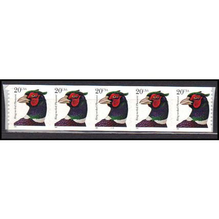 3055 20c Ring Necked Pheasant Fery Fine MNH PNC 1111/5 KA8884