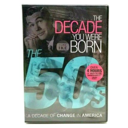 The Decade You Were Born: The 50's (2012 DVD) New Sealed (L31)