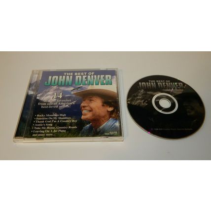 The Best of John Denver Music CD 14 Songs 1988 Madacy Entertainment