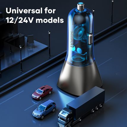 Dual USB Car Charger iPhone Fast Charging 12V Cigarette Lighter 18W Power Plug
