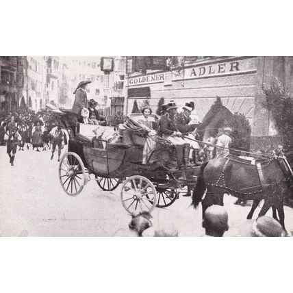 Posh Guest At Innsbruck Hotel Goldener Adler Herzog Friedrich Strasse RPC Postca