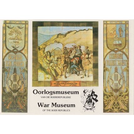 Battle Of Reddersburg Boer War Museum Military Postcard