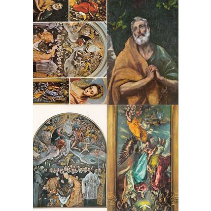 Toledo El Greco 4x Painting Spanish Postcard s