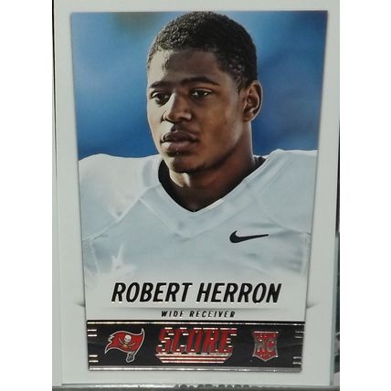 2014 Score ROBERT HERRON (Buccaneers) Rookie Card #415