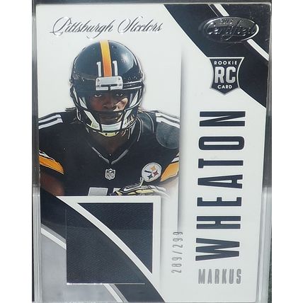 2013 Certified MARCUS WHEATON (Steelers) Potential Materials RC #23 289/299