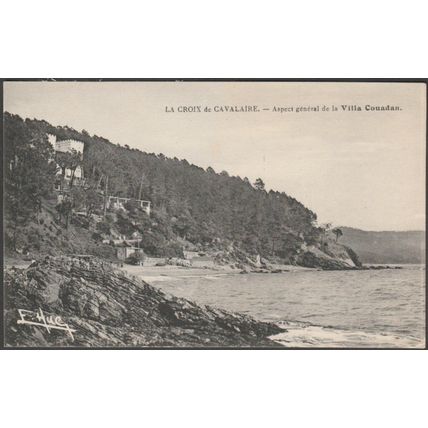 Aspect Générale de la Villa Couadan, La Croix de Cavalaire, c.1910s - Hue CPA