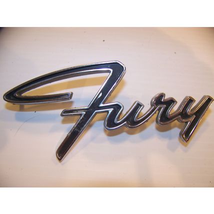 1965 1966 1967 PLYMOUTH FURY EMBLEM OEM #2524233