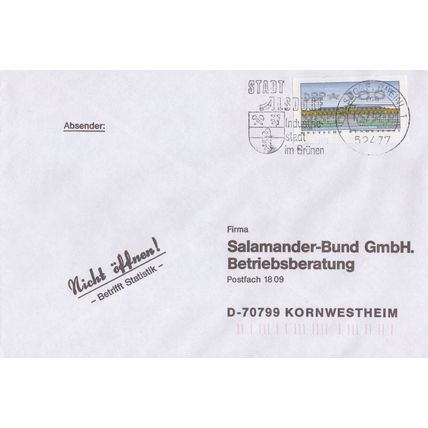 TEN COVERS GERMANY COLLECTION Slogans Advertising Commercial ZAYIX 0524M0128