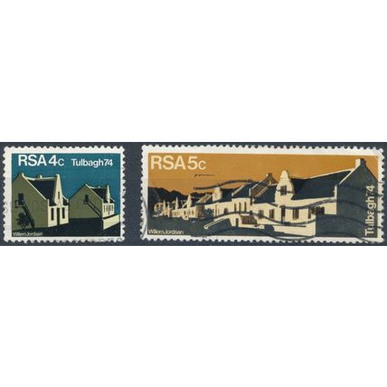 Restoration of Tulbagh - South Africa 1974 - F H - SG 340/1 (A)