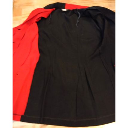 Vintage 90's Womens Paul Harris Black & Red Skirt Business Suit Size 5/6 USA