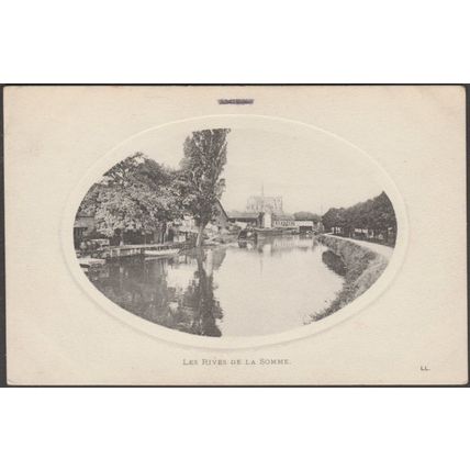 Les Rives de la Somme, Amiens, c.1916 - Lévy CPA LL
