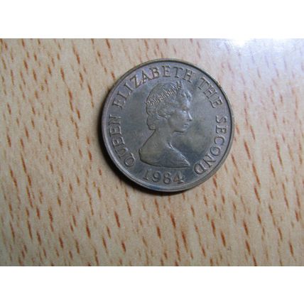 Jersey 1984 Elizabeth ll 1p Coin
