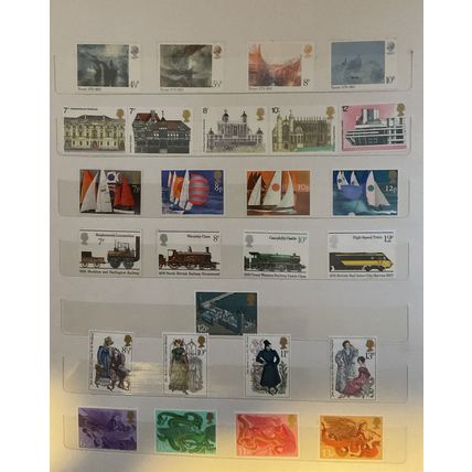 GB Stamps All the Commemoratives 1971 - 1980 MNH