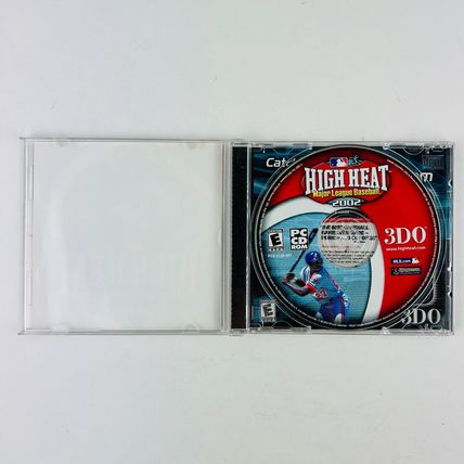 High Heat Major League Baseball 2002 PC CD-Rom 3DO Game Software