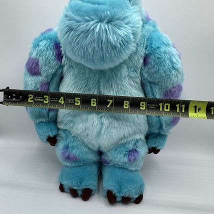 Disney Store Monsters Inc SULLEY Plush Toy Pixar Stuffed Animal 15” Blue Monster