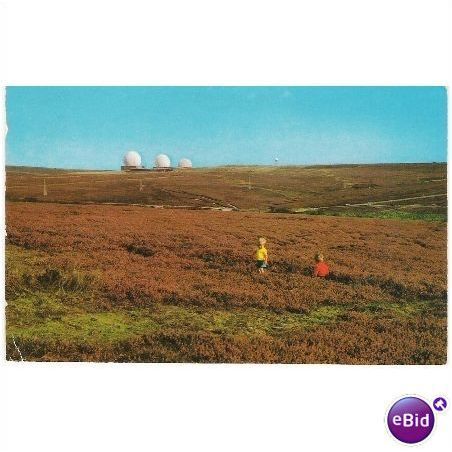 Fylingdales Moor 1970s Colourmaster RAF radar station