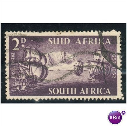 South Africa 1952 - SG 138 - 2d Van Riebeek's Ships - used