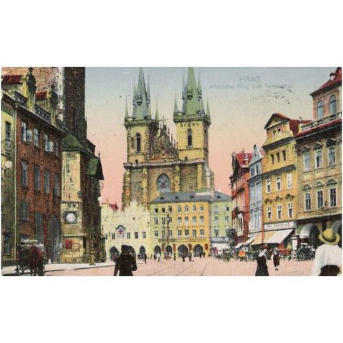 Fieldpost: Postcard: Dejwitz (Dejvice) Military Hospital (24th February 1916).